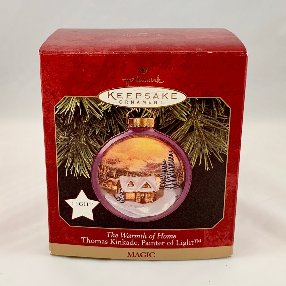 Thomas Kinkade Painter of Light Hallmark Ornament - Picture 2 of 7